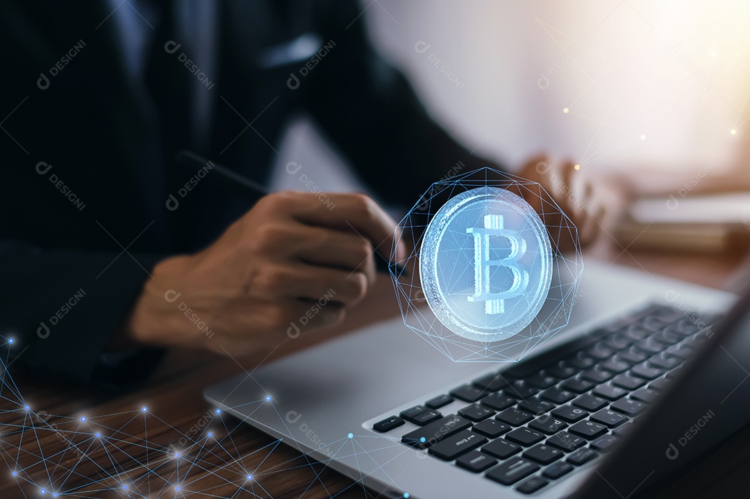 Negociação comercial de moedas criptográficas Bitcoin Trocas Investir Metaverso ações