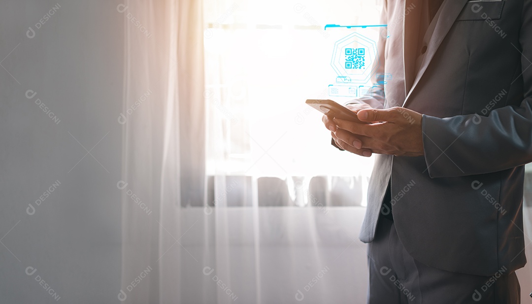 Digitalize o código QR para pagar, receber dinheiro, fazer login, conectar-se ao sistema