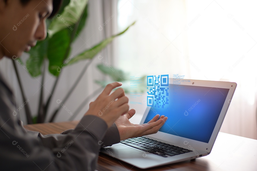 Digitalize o código QR para pagar, receber dinheiro, fazer login, conectar-se ao sistema