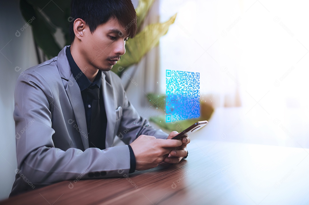 Digitalize o código QR para pagar, receber dinheiro, fazer login, conectar-se ao sistema