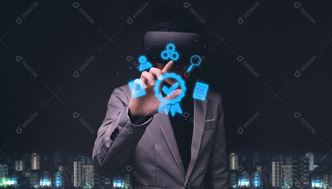 Sinal do melhor serviço Garantia de qualidade, certificação e padronização ISO