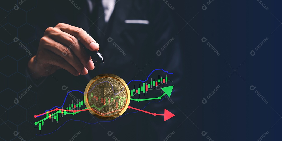 Negociação comercial de moedas criptográficas Bitcoin Trocas Investir Metaverso ações