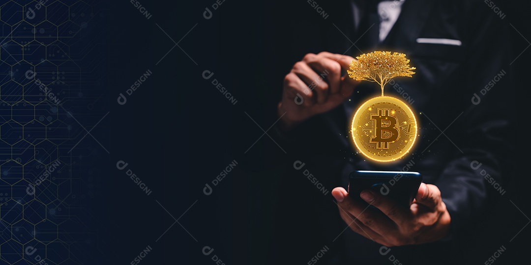 Negociação comercial de moedas criptográficas Bitcoin Trocas Investir Metaverso ações