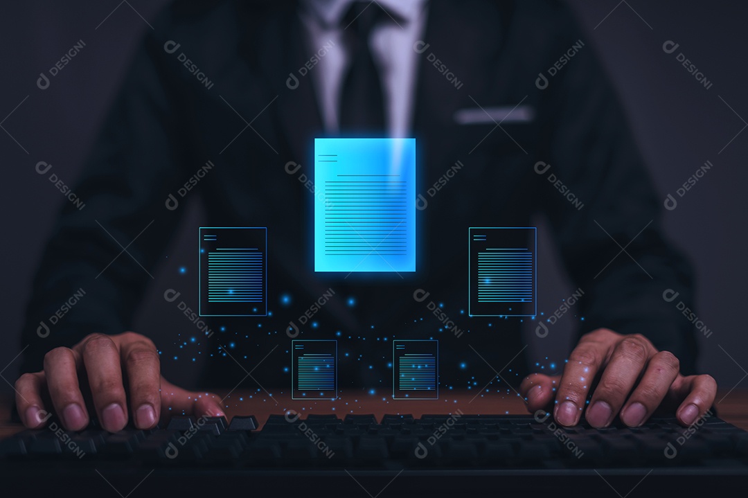 Documento digital online Assinatura eletrônica, gerenciamento de documentos