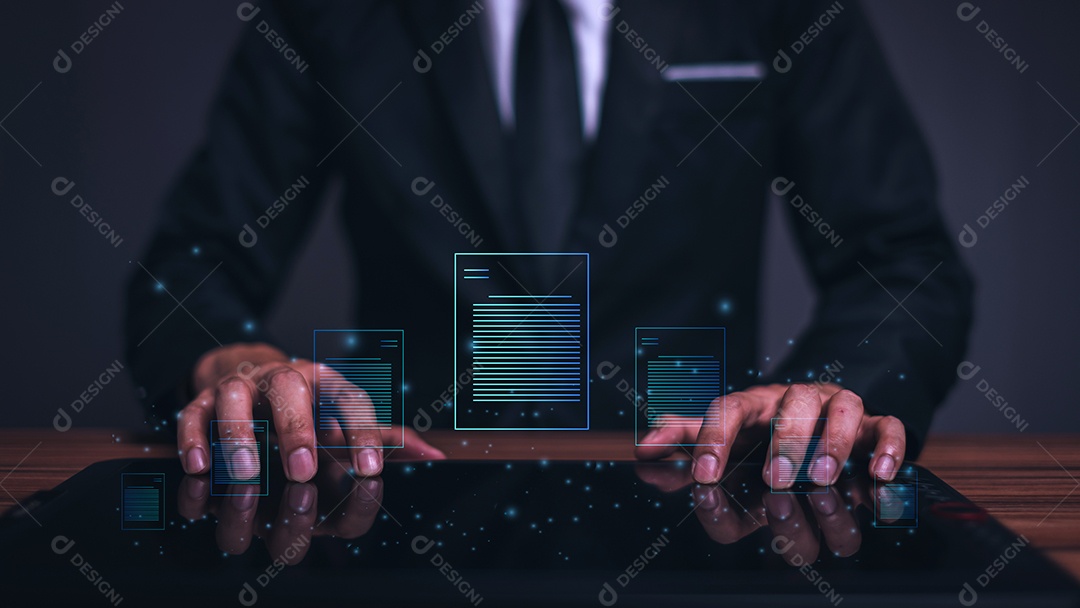 Documento digital online Assinatura eletrônica, gerenciamento de documentos