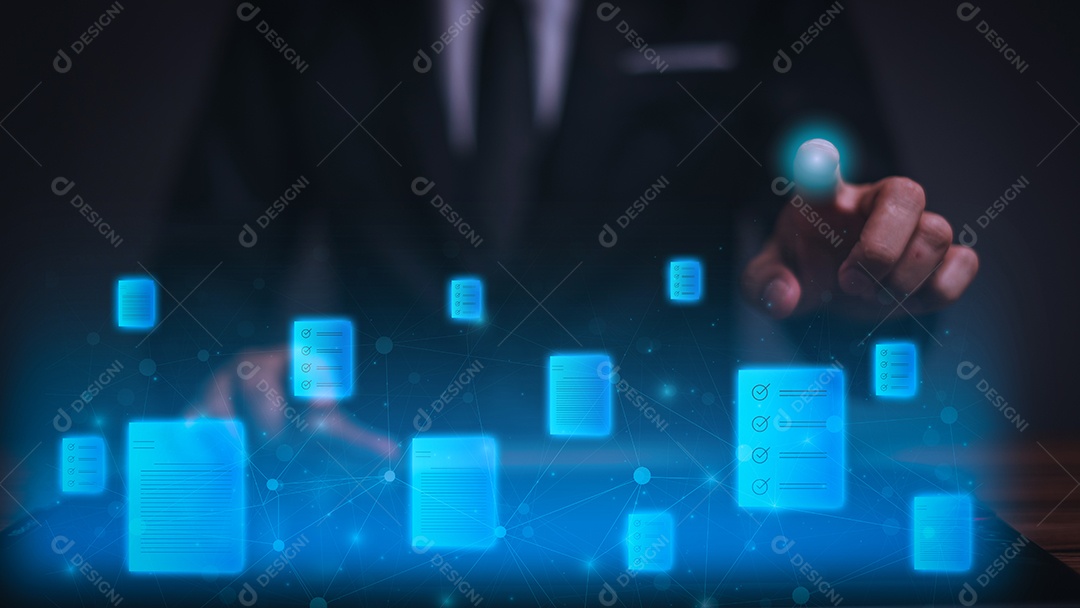 Documento digital online Assinatura eletrônica, gerenciamento de documentos