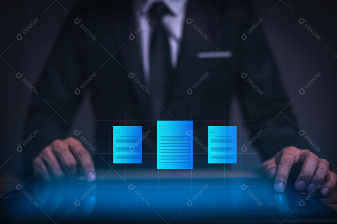 Documento digital online Assinatura eletrônica, gerenciamento de documentos