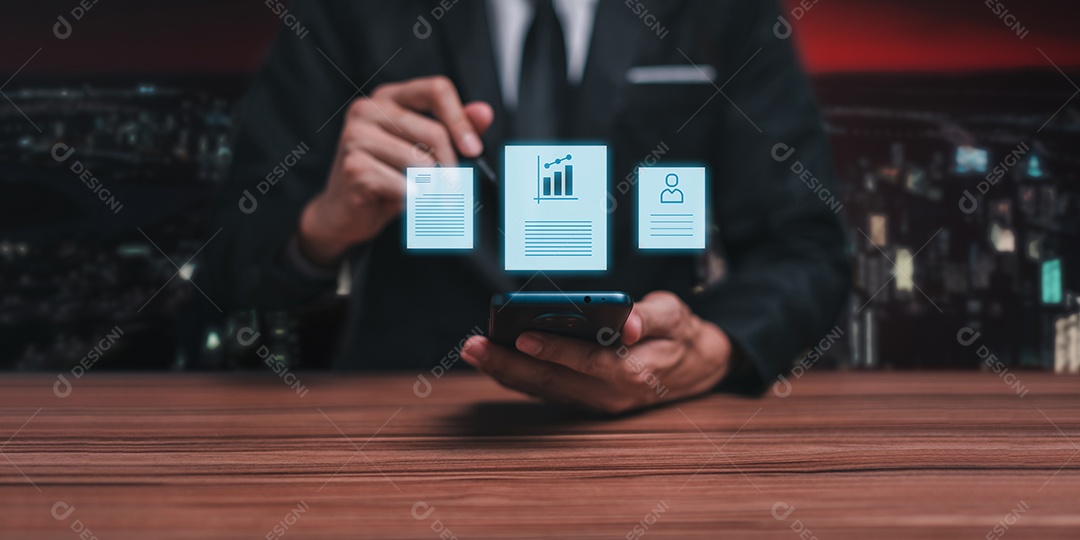 Documento digital online Assinatura eletrônica, gerenciamento de documentos