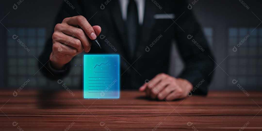 Documento digital online Assinatura eletrônica, gerenciamento de documentos