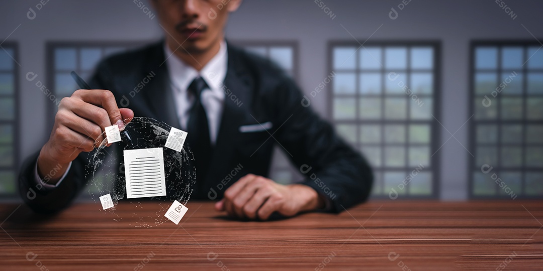 Documento digital online Assinatura eletrônica, gerenciamento de documentos