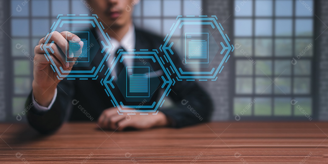 Documento digital online Assinatura eletrônica, gerenciamento de documentos