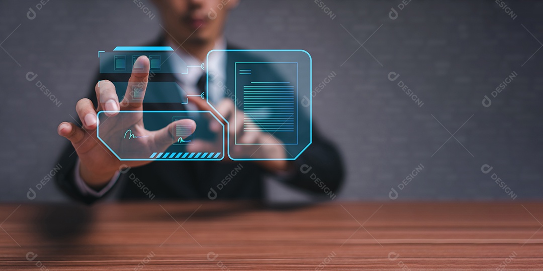 Documento digital online Assinatura eletrônica, gerenciamento de documentos