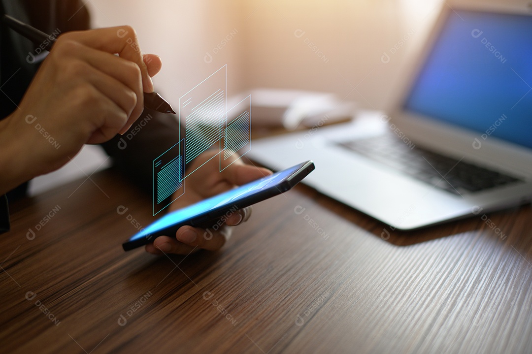 Documento digital online Assinatura eletrônica, gerenciamento de documentos