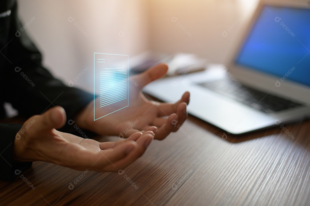 Documento digital online Assinatura eletrônica, gerenciamento de documentos