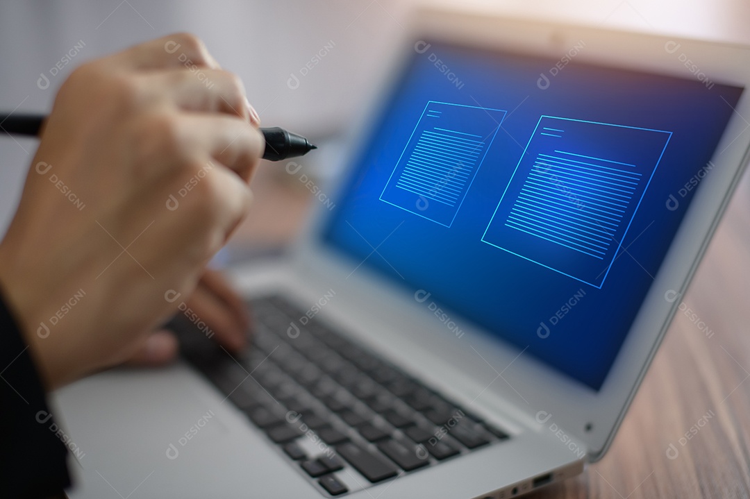 Documento digital online Assinatura eletrônica, gerenciamento de documentos