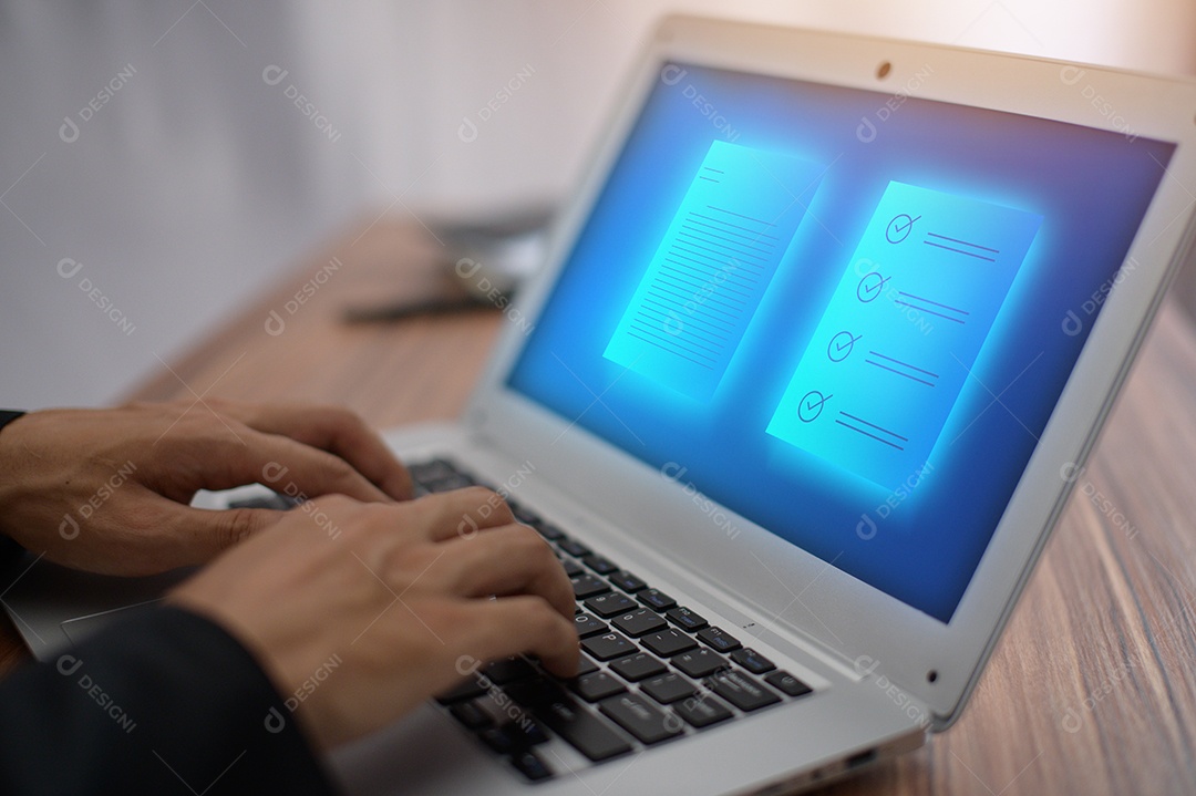 Documento digital online Assinatura eletrônica, gerenciamento de documentos