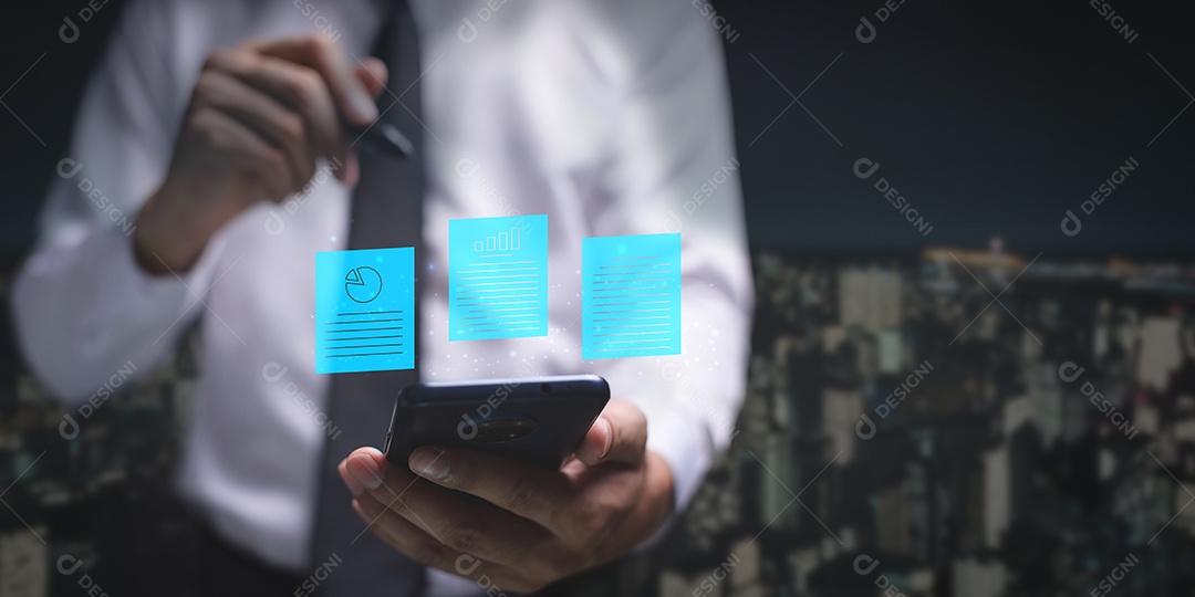 Documento digital online Assinatura eletrônica, gerenciamento de documentos