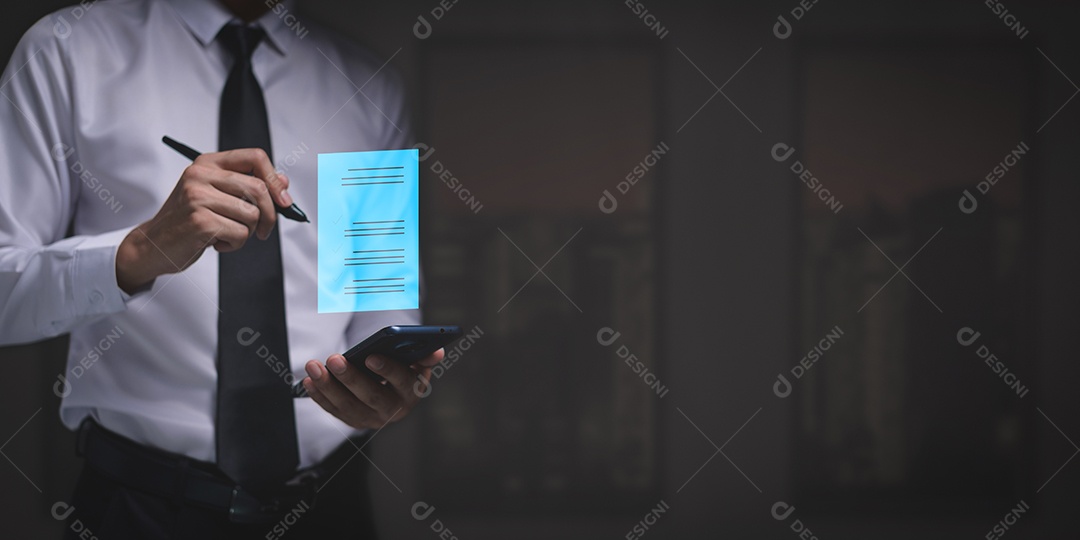 Documento digital online Assinatura eletrônica, gerenciamento de documentos