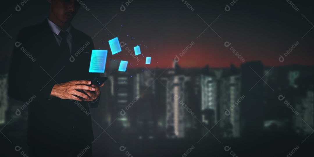 Documento digital online Assinatura eletrônica, gerenciamento de documentos