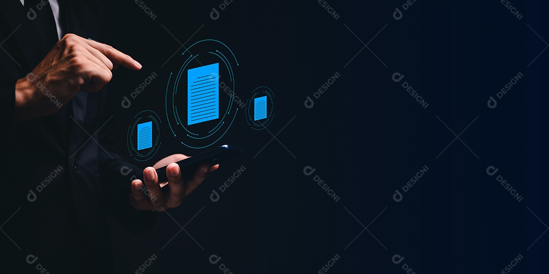 Documento digital online Assinatura eletrônica, gerenciamento de documentos