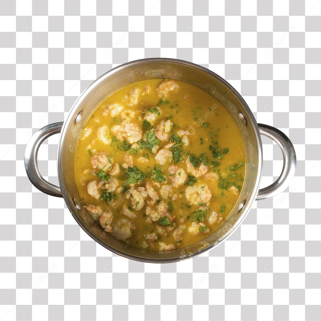 Caldo de camarão PNG Transparente