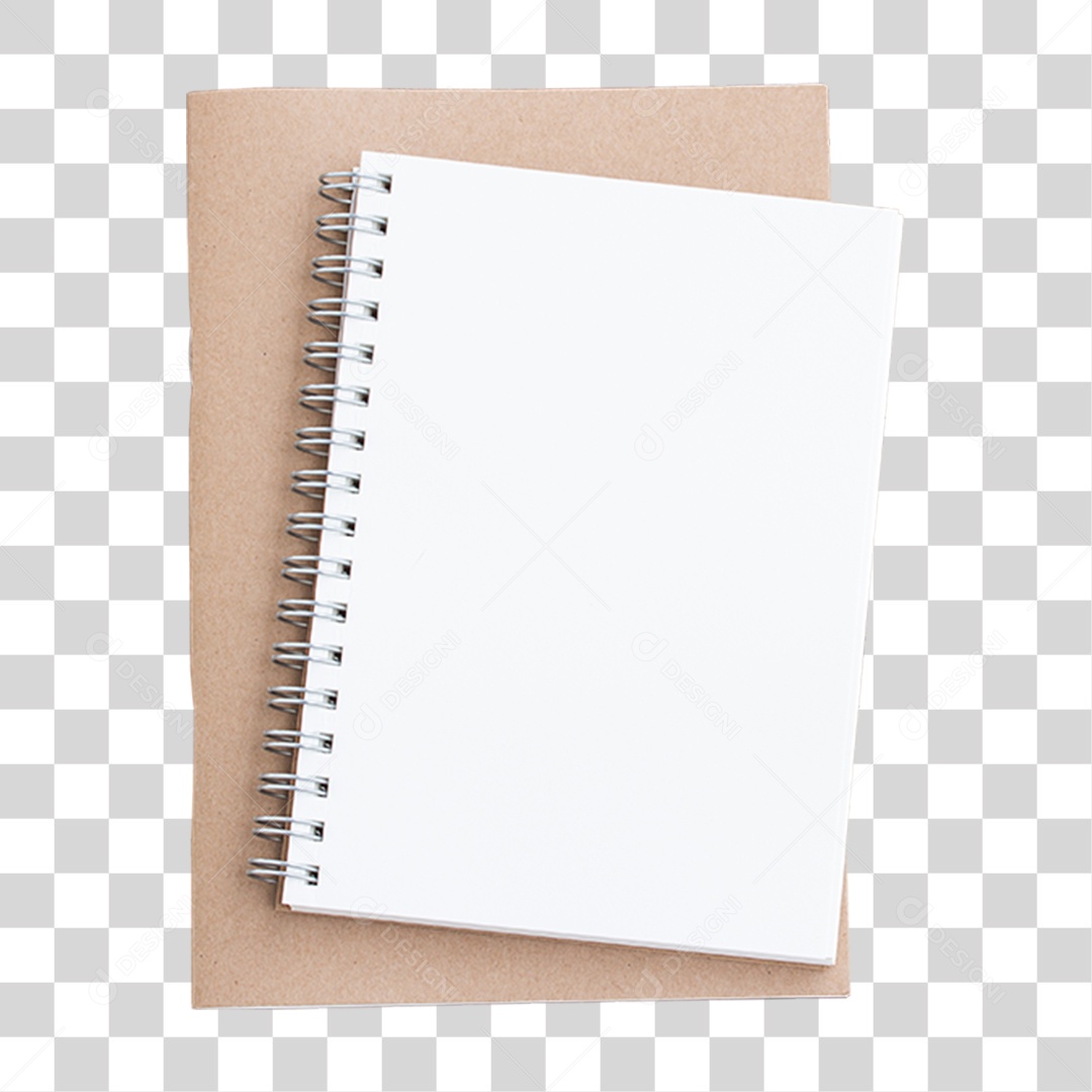 Caderno de Anotação PNG Transparente
