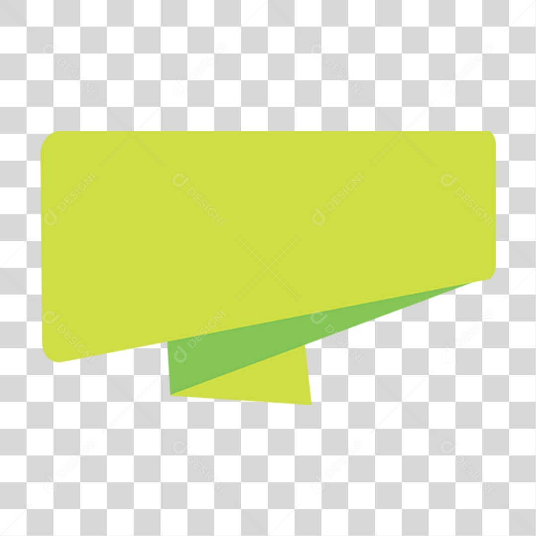 Banner Caixa de Texto PNG Transparente