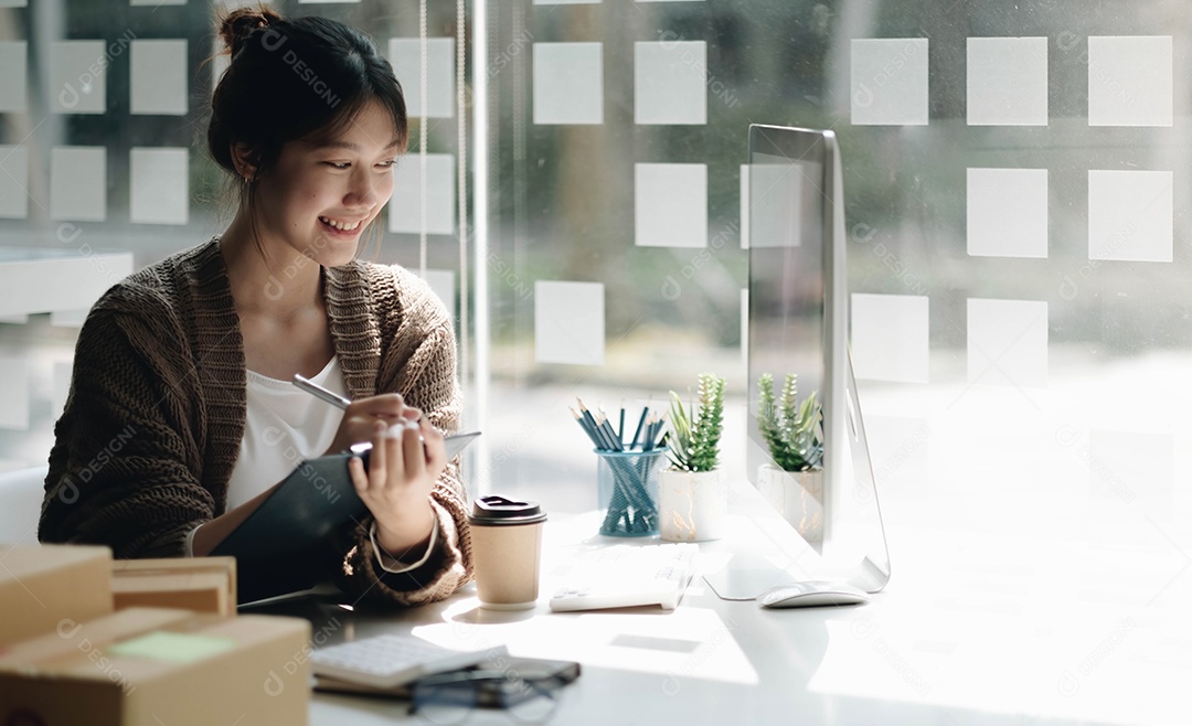 Empreendedor de pequenas empresas PME freelancer