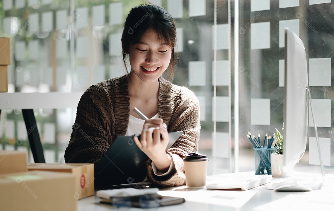 Empreendedor de pequenas empresas PME freelancer