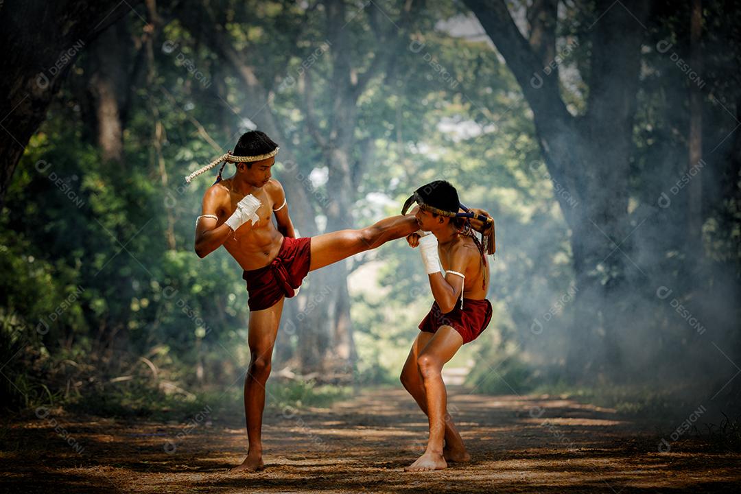 Muay thai ou boxe tailandês na Tailândia