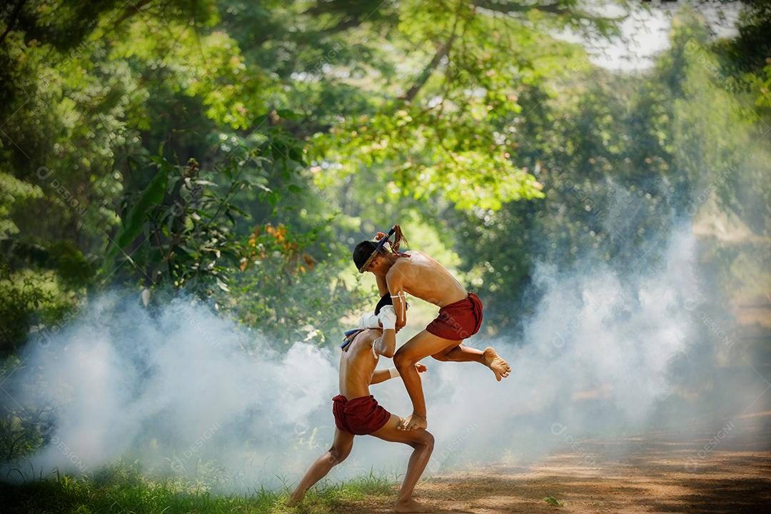 Muay thai ou boxe tailandês na Tailândia