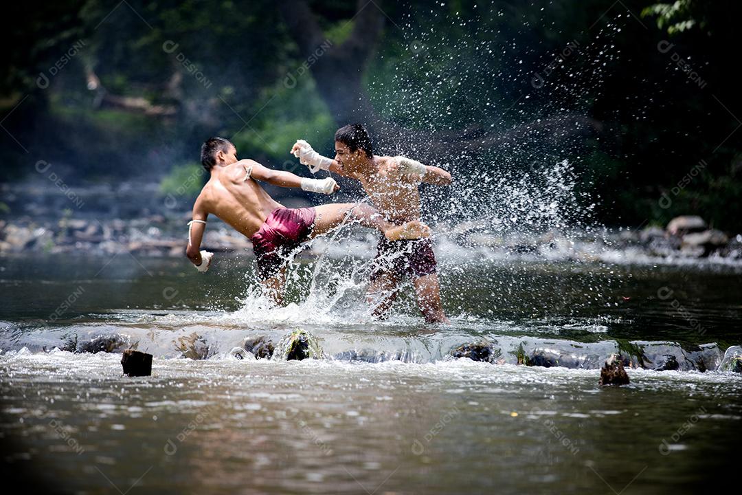 Muay thai ou boxe tailandês na Tailândia