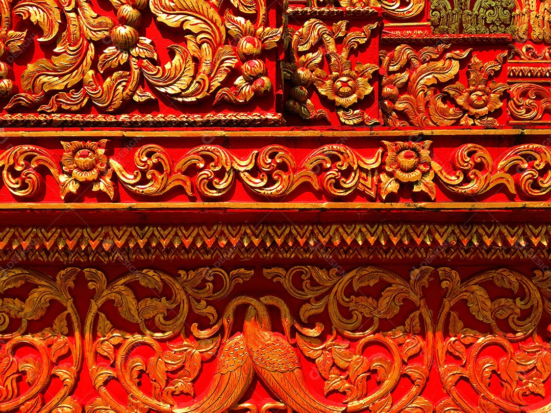 Textura de tecido chinês