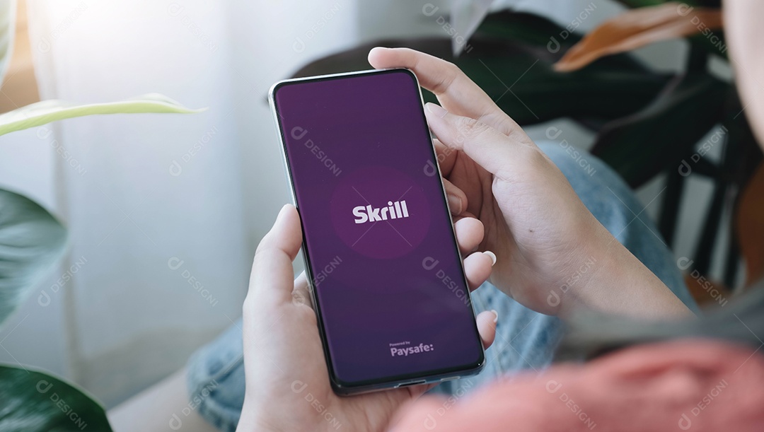Logotipo do aplicativo móvel Skrill