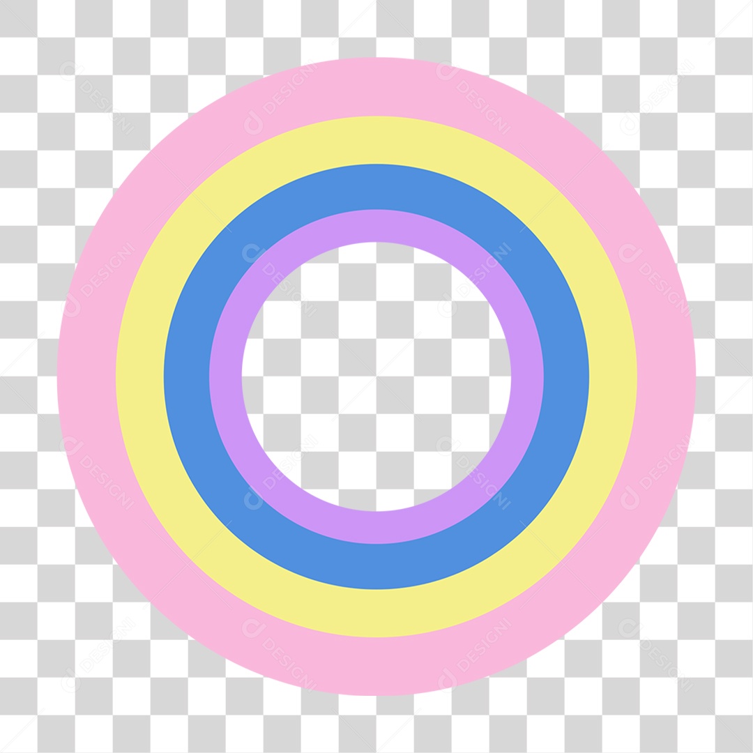 Circulo Colorido PNG Transparente