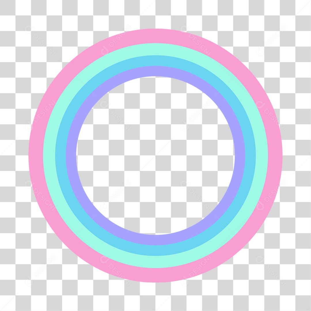 Circulo Colorido PNG Transparente