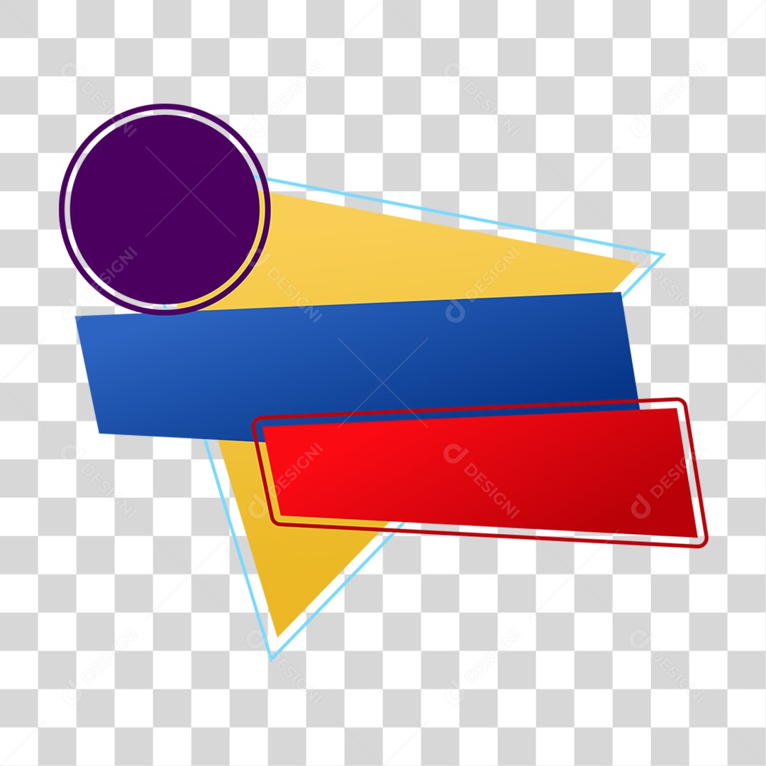 Banner de Venda Avisos Letreiro PNG Transparente