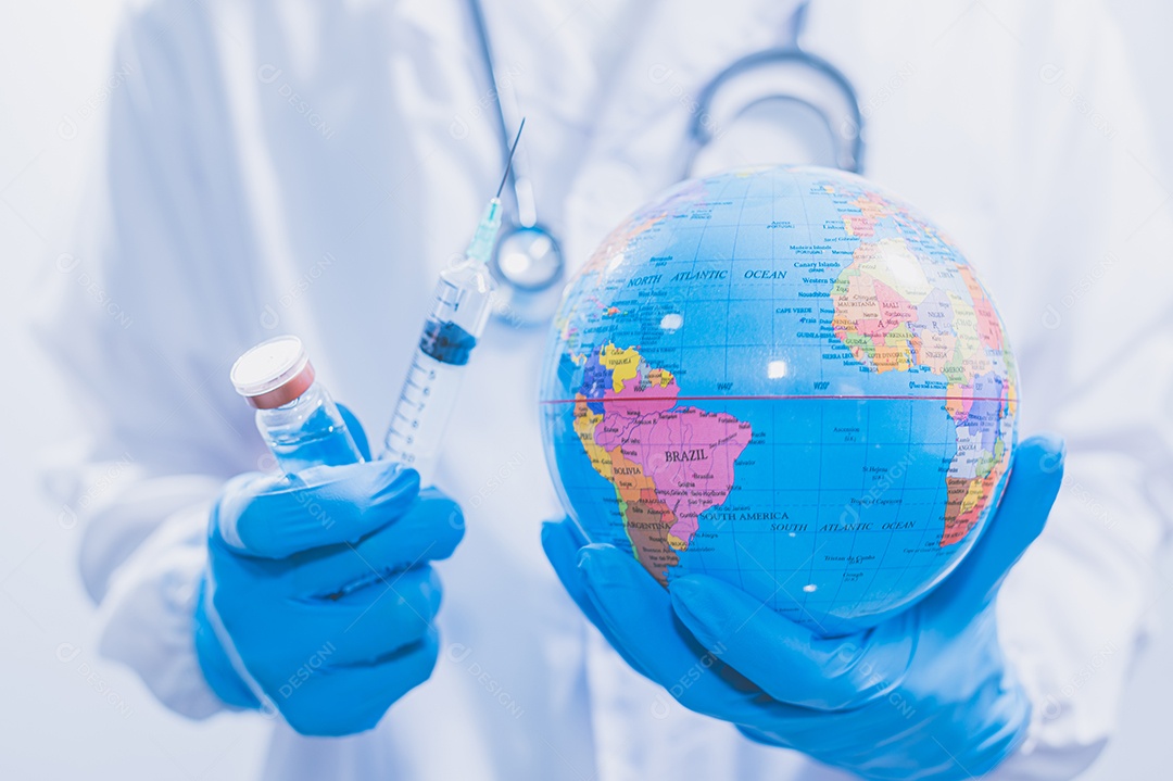 Médicos ou cientistas estão usando vacinas para combater o COVID-19