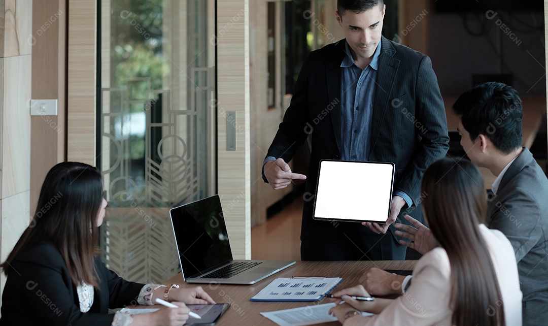 Parceria, colaboração, colega, planejamento