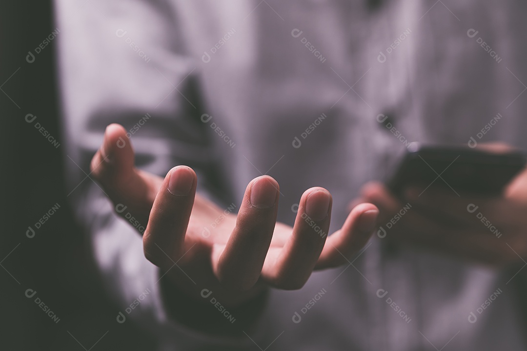 Mostre o estoque do holograma Conceito do crescimento, do progresso ou do sucesso