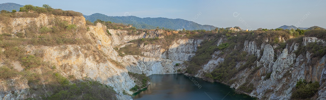 Paisagem do panorama do Grand Canyon na Tailândia.