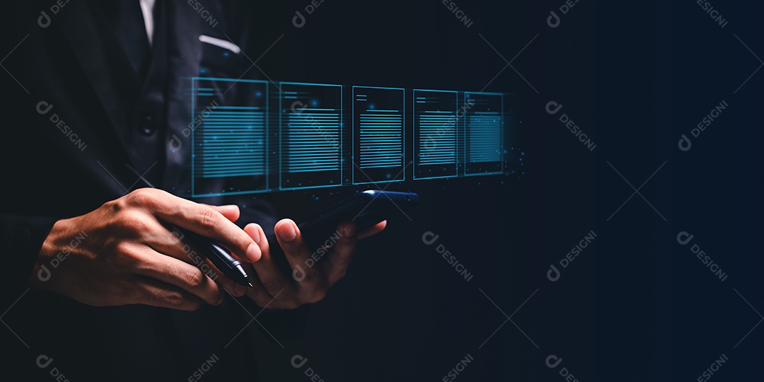 Documento digital online Assinatura eletrônica, gerenciamento de documentos