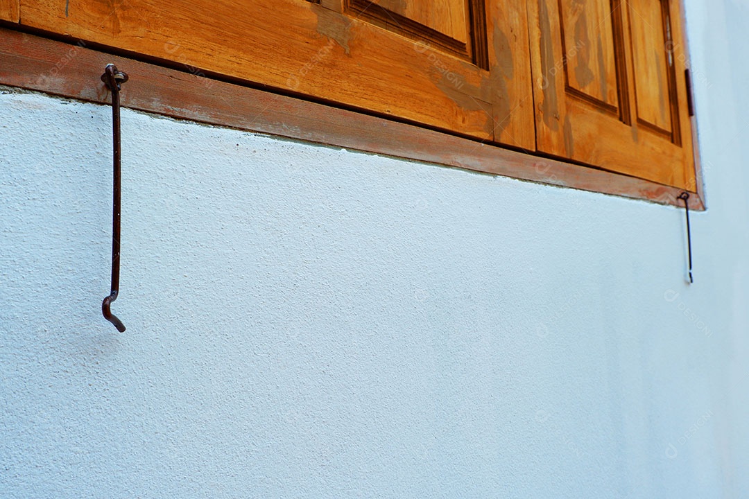 Gancho para trava de janela quando aberto, instale fora de casa