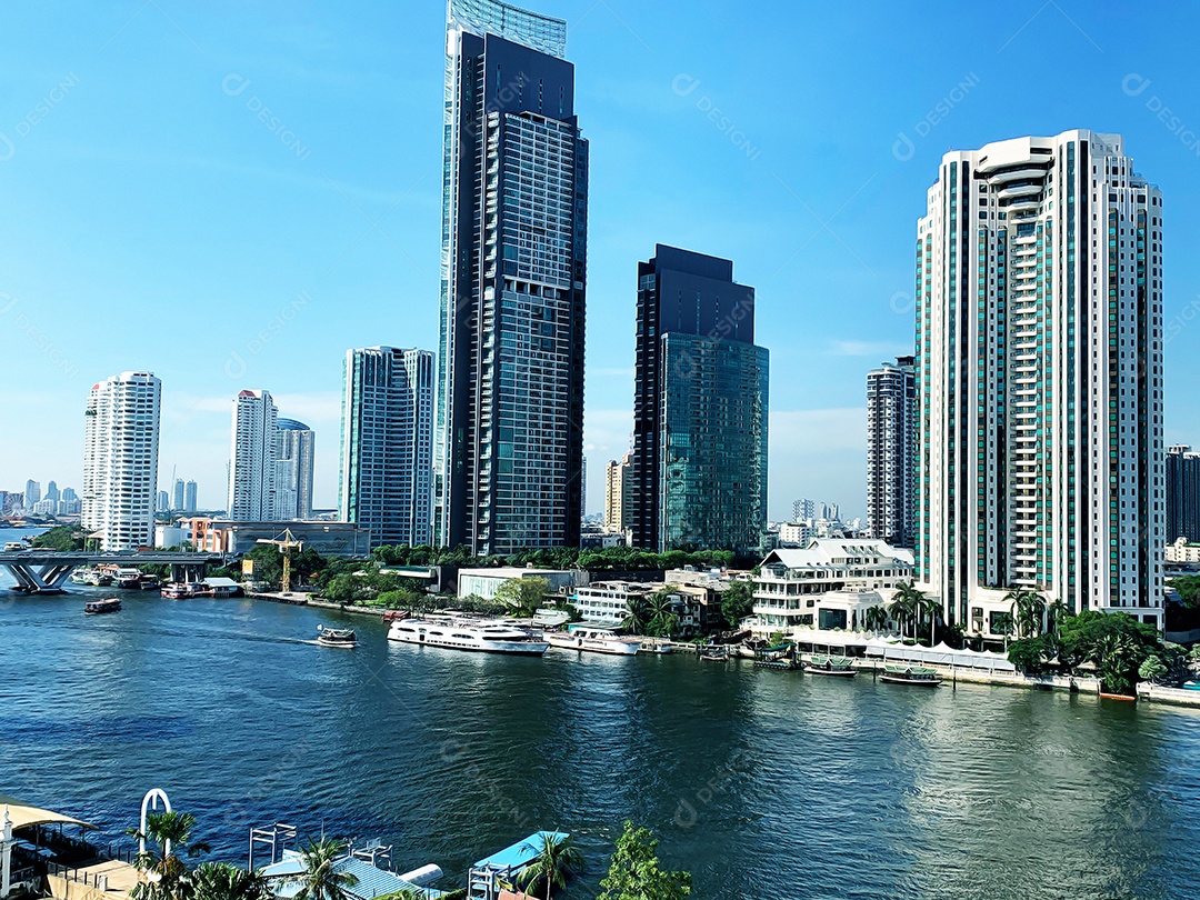 Linda cidade com lindos prédios