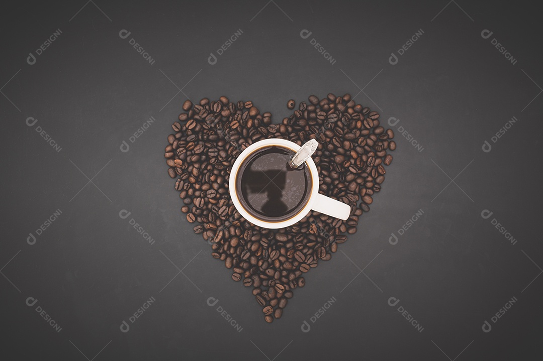 Eu amo a ideia de beber café