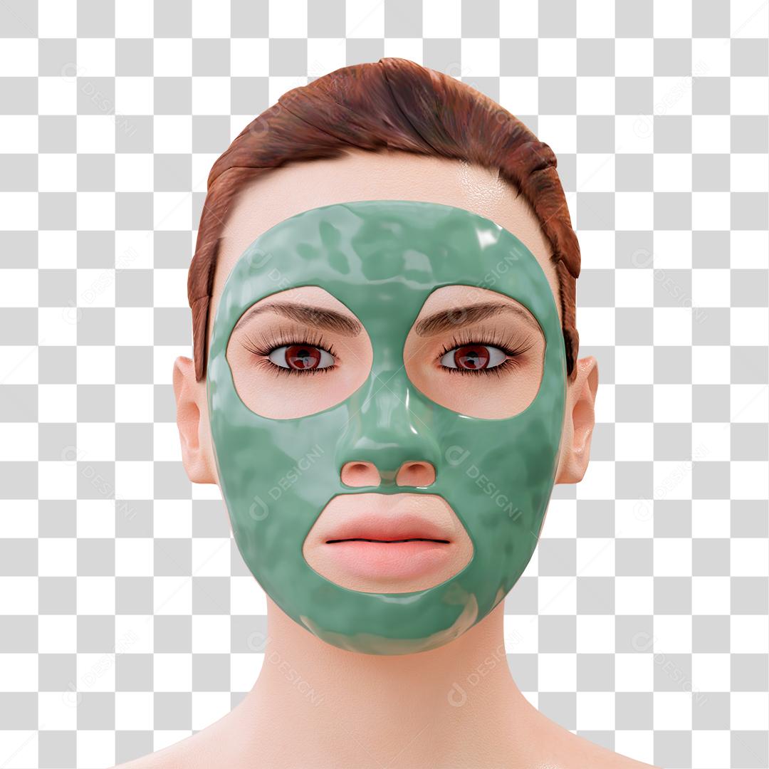 Máscara de lama PSD + PNG Transparente