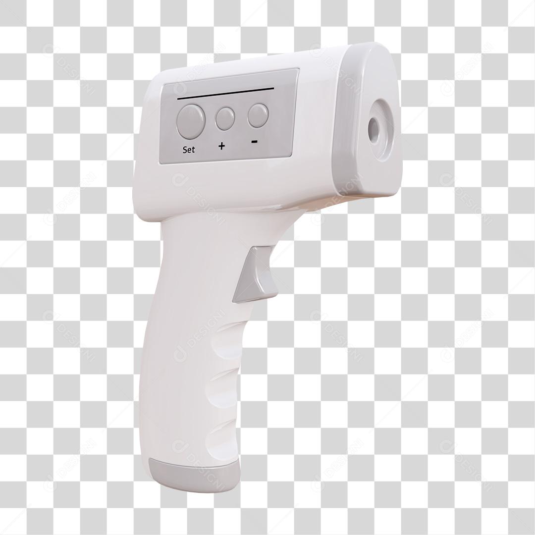 Termômetro infravermelho PSD + PNG Transparente