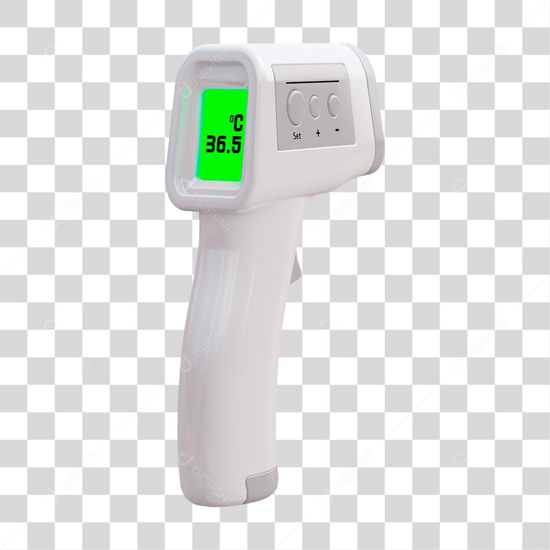 Termômetro infravermelho PSD + PNG Transparente