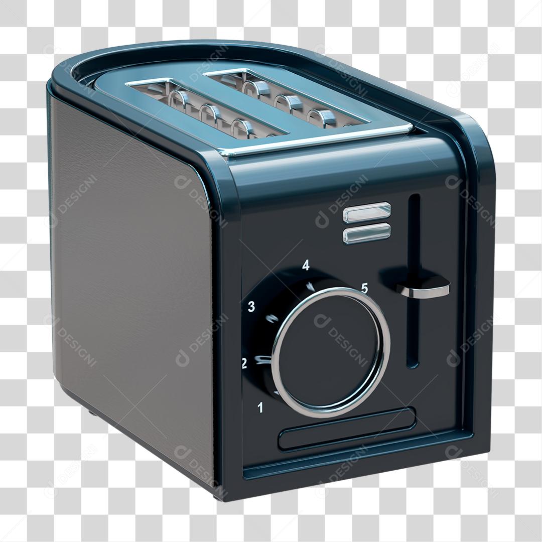 Torradeira Eletrônica PSD + PNG Transparente