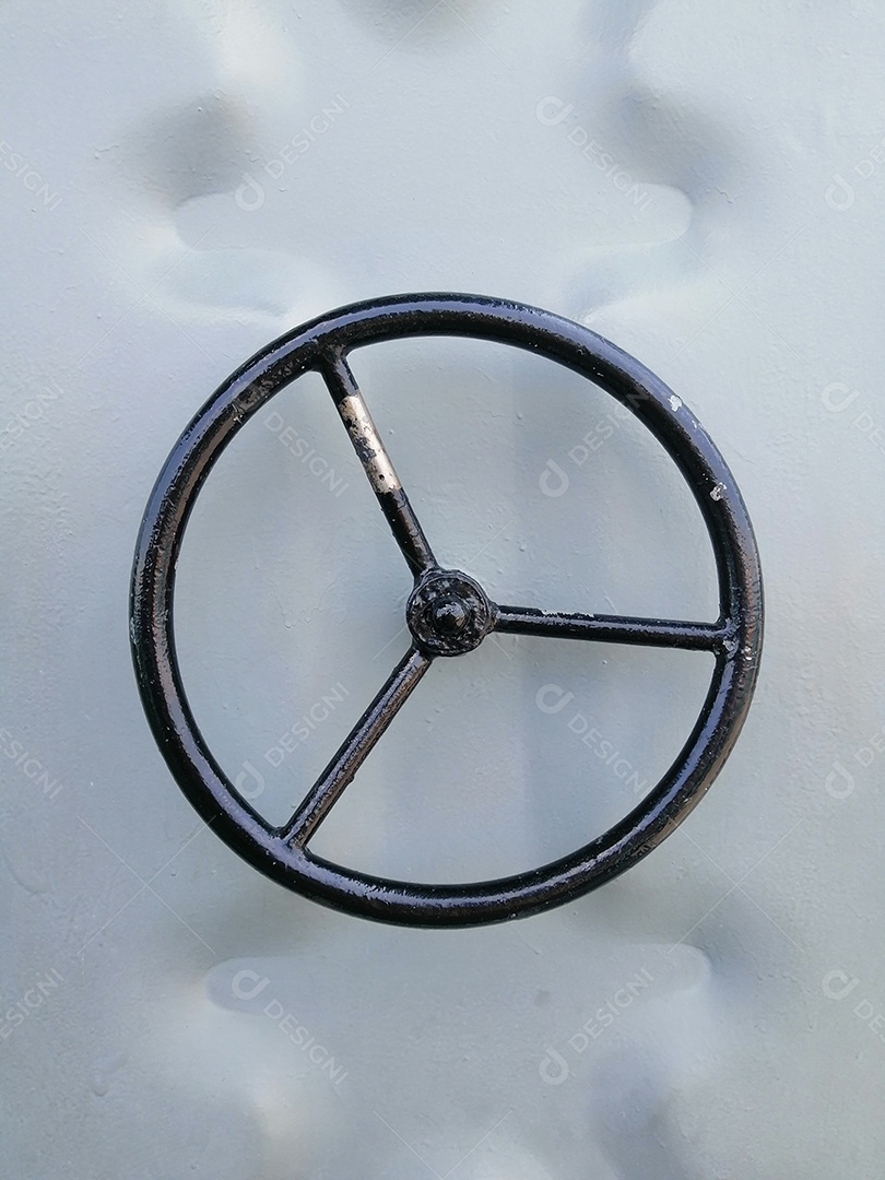 Leme da embarcação em sattahip